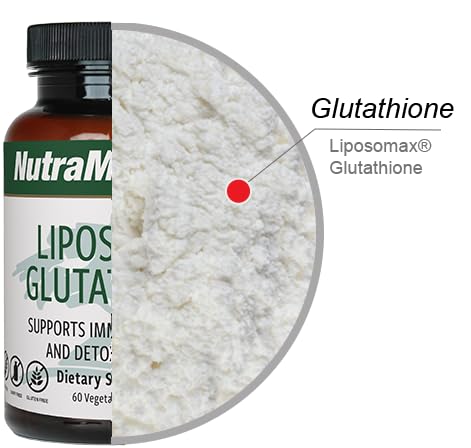 NutraMedix suplemento glutatión liposomal caja del producto