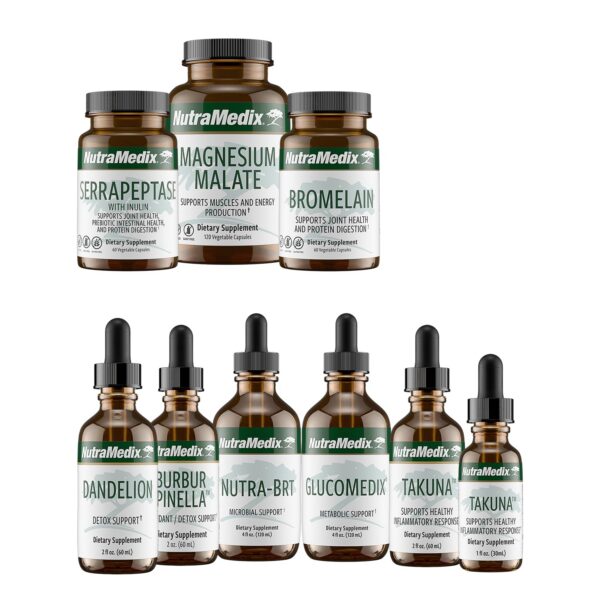 NutraMedix suplemento herbal detox limpieza Mes 2 paquete