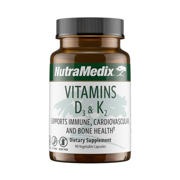 NutraMedix suplemento vitaminas D3 y K2 cápsulas apoyo inmunológico