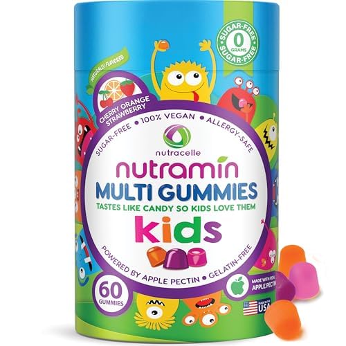 Version 1.0.0 Gomitas Nutramin para niños frasco 60 gomitas