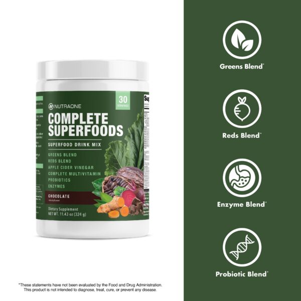 Version 1.0.0 NutraOne Digestive Enzyme Blend etiqueta