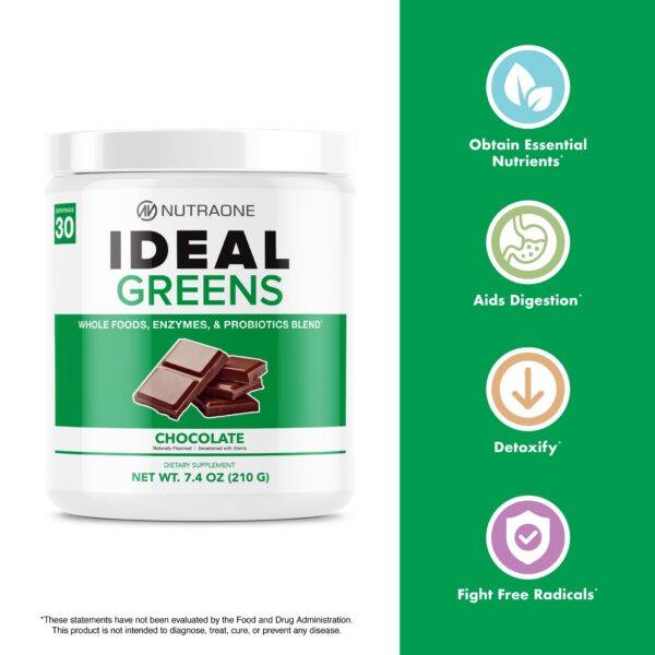 NutraOne Ideal Greens ingredientes