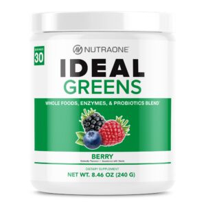 NutraOne Ideal Greens Polvo de Superalimentos Verdes