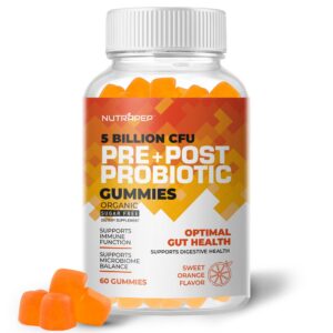 NutraPep gomitas prebióticas probióticas postbióticas bote frontal