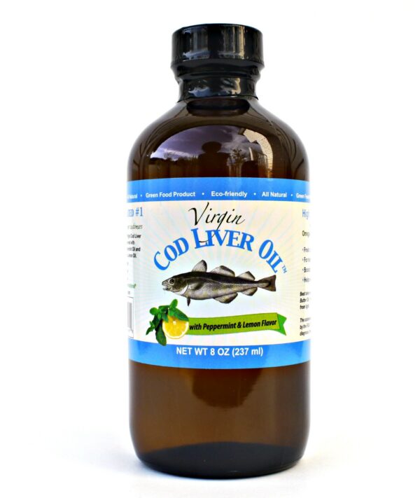 Version 1.0.0 Frasco de Virgin Cod Liver Oil 8 oz
