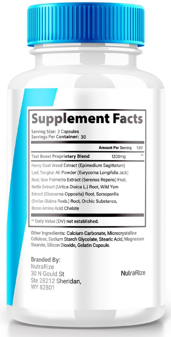 Version 1.0.0 ViraFlexx para hombres cápsulas cerca del frasco