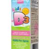 Etiqueta del spray Nutrasumma Kids Vitamina D3