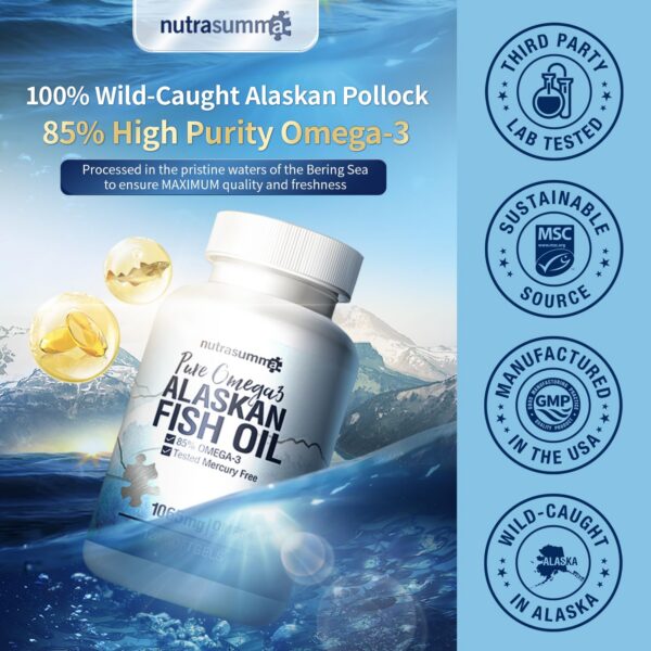 Cápsulas blandas de Omega 3 Nutrasumma