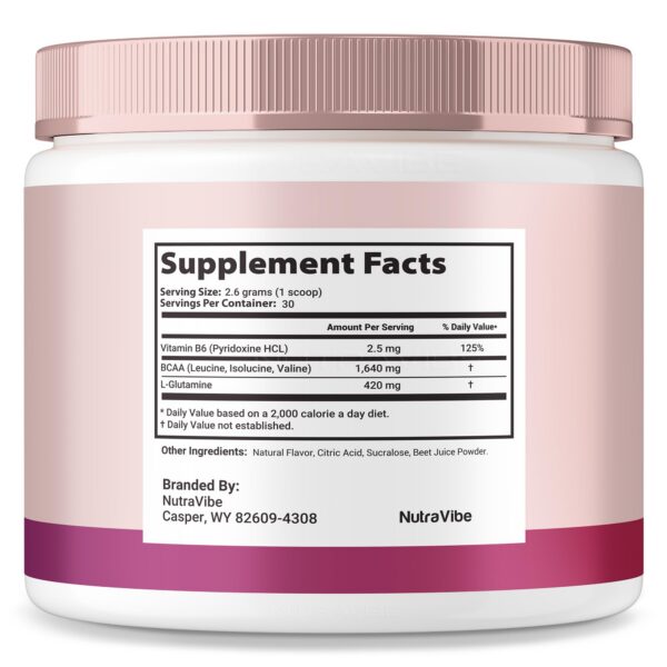 Etiqueta DermaBrew Max polvo coreano