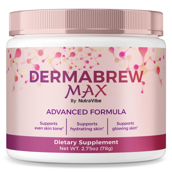 Frasco DermaBrew Max polvo coreano para piel