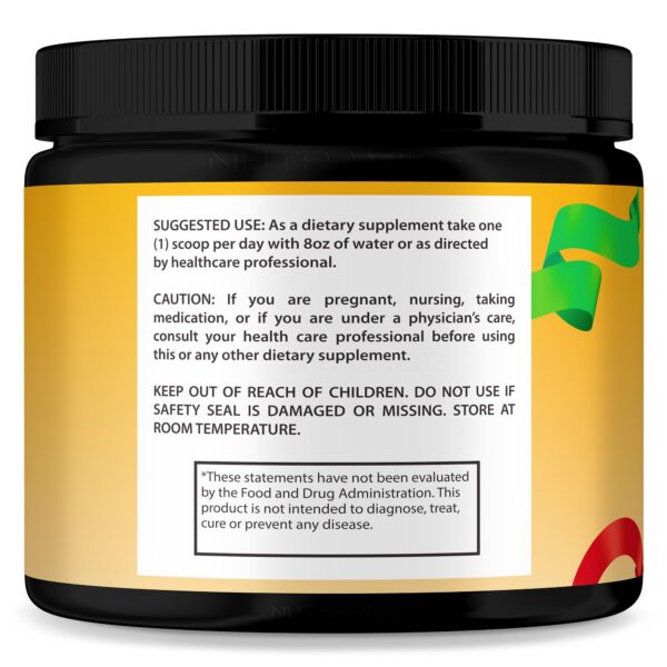 Frasco con etiqueta y tapa de seguridad