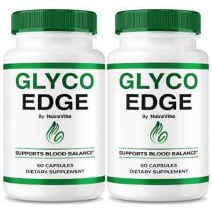 Version 1.0.0 NutraVibe Glyco Edge cápsulas y frasco