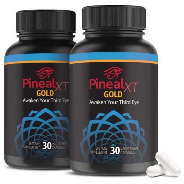 Nutraville Pineal XT Gold frontal
