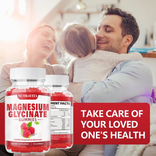 Ingrediente glicinato magnesio frambuesa