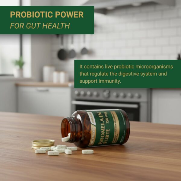 Bromelina de alta potencia en tableta