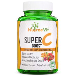 Version 1.0.0 Frasco de cápsulas de Vitamina C NutreeVit