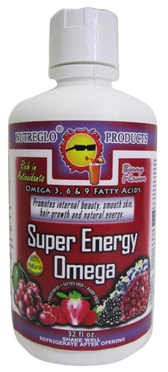 Nutreglo Superberry Omega Extract frasco frontal