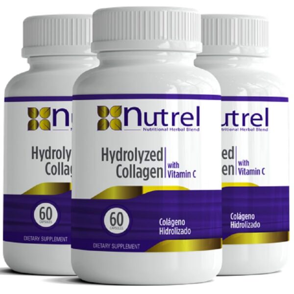 Nutrel colágeno hidrolizado etiqueta lateral