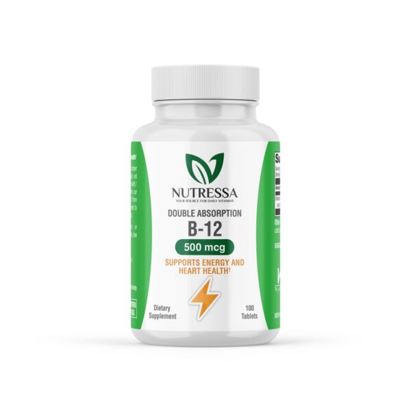 Nutressa B-12 500mcg tabletas, envase de 100 unidades