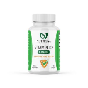 Nutressa Vitamina D3 2000 UI cápsulas blandas
