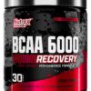 Nutrex BCAA Powder 6000 frasco frontal etiqueta