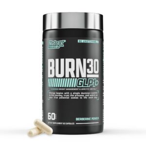 Frasco Nutrex BURN30 para control avanzado de peso y apetito