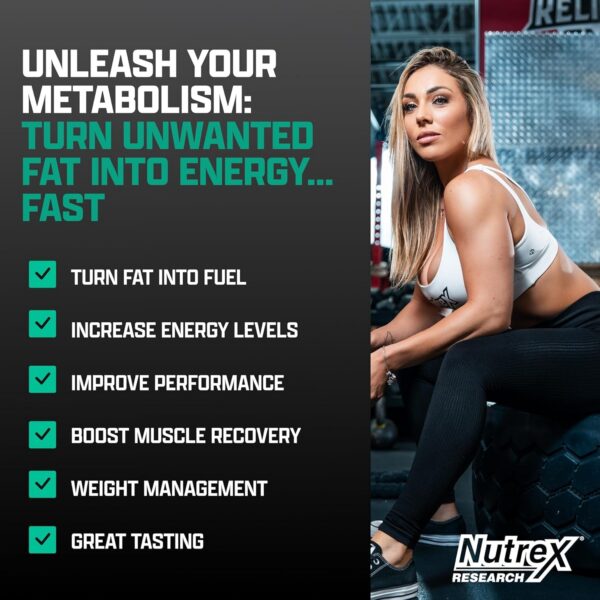 Frasco de Nutrex L-Carnitine líquido