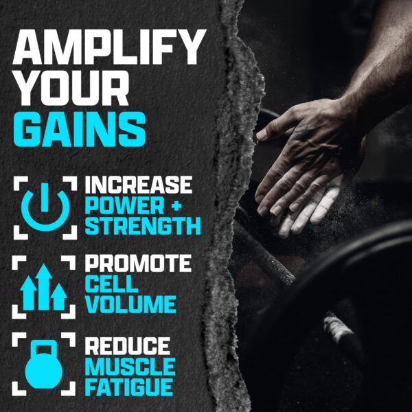 Etiqueta de creatine monohydrate