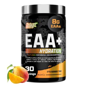 Nutrex EAA Hydration polvo, envase frontal