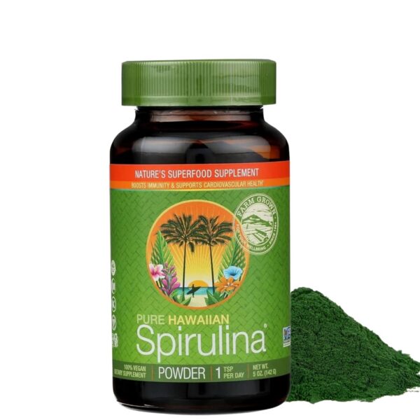 Nutrex Hawaii espirulina pura en polvo vegana 5 onzas