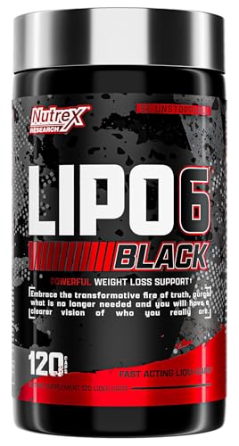 Nutrex Lipo-6 Black Max etiqueta frontal