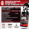 Etiqueta de Lipo-6 Black Ultra Concentrate