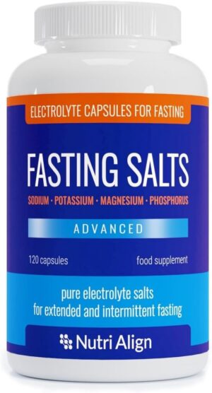 Etiqueta frontal de Nutri-Align Fasting Salts