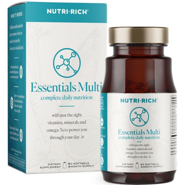 Frasco de Nutri-Rich Essentials Multi 60 conteos