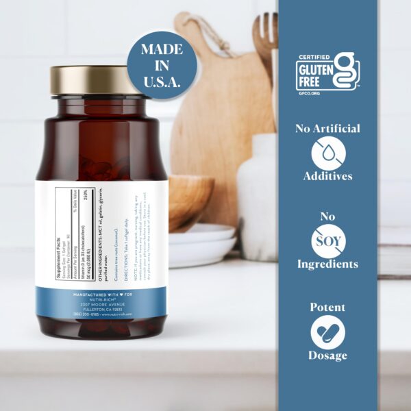 Cápsulas blandas Vitamina D3