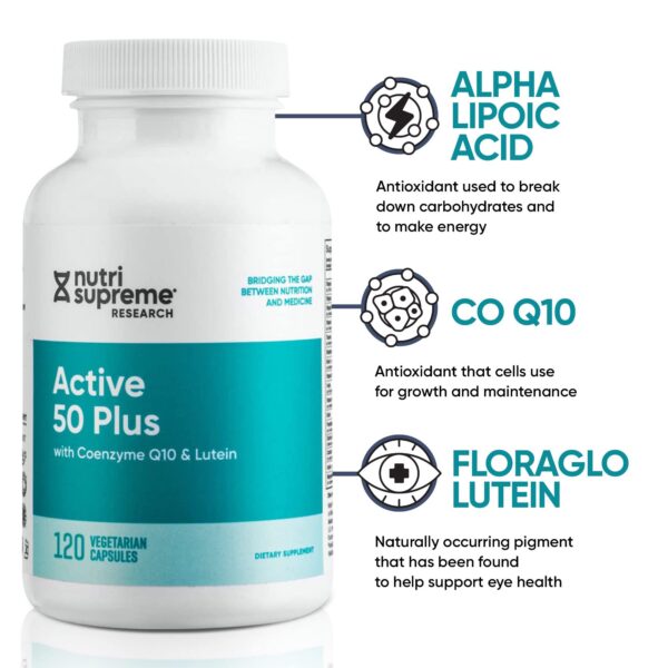 Version 1.0.0 Etiqueta de Nutri Supreme Active 50 Plus