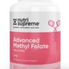 Nutri Supreme metil folato suplemento prenatal 60 cápsulas