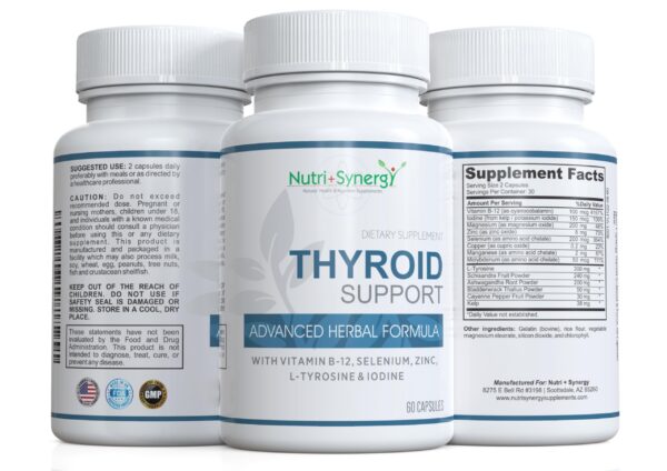Version 1.0.0 Detalle de etiqueta Nutri + Synergy Thyroid Support