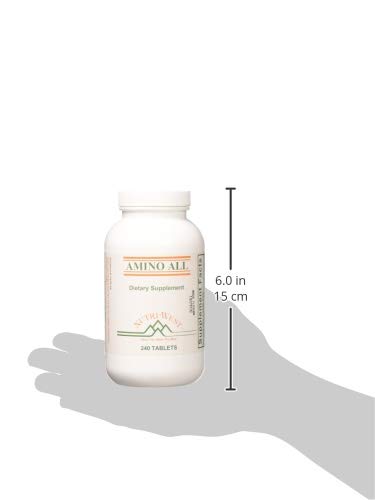 Etiqueta Nutri-West Amino All 240 Tabletas