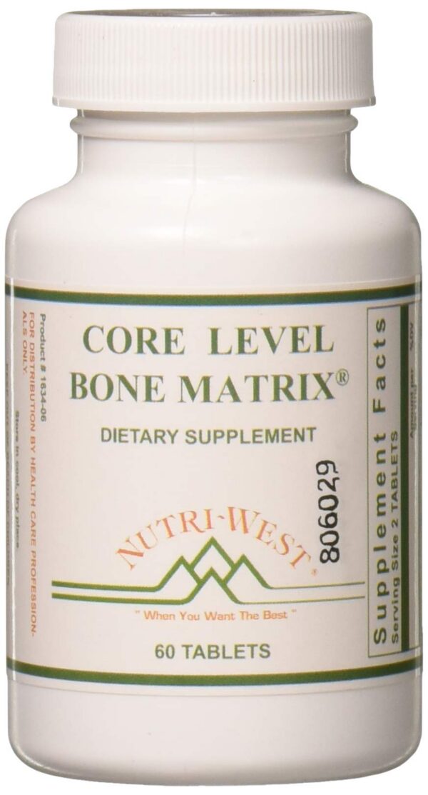 Nutri-West Bone Matrix tabletas empaque frontal