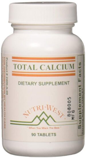 Nutri-West Calcio Total 90 botella frontal