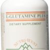 Frente del producto Nutri-West L-Glutamina PLUS 90 tabletas