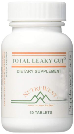 Version 1.0.0 Nutri-West Total Leaky Gut suplemento salud intestinal 60 tabletas