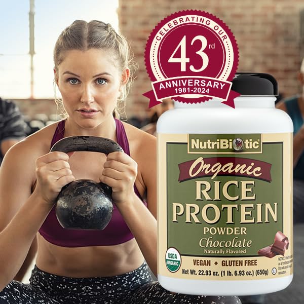 Frasco de 22.9 oz de proteína de arroz