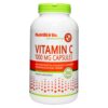 Frontal de las cápsulas NutriBiotic Vitamina C 1000 mg