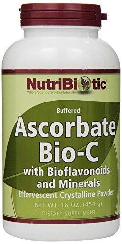 NutriBiotic Ascorbate Bio-C polvo redondeado detalle
