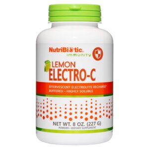 NutriBiotic Electro-C Limón polvo de vitamina C y electrolitos