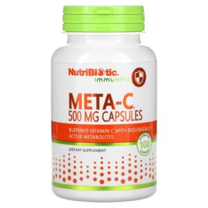Envase Nutribiotic Meta-C 500 mg frontal