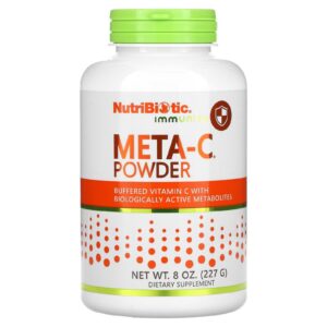 Version 1.0.0 Nutribiotic Meta-C polvo vitamina C 8 onzas alta absorción