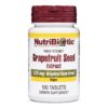 NutriBiotic tabletas extracto semilla de toronja 125mg 100 unidades
